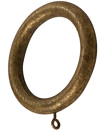 Modern Country Pole Rings 45mm, 55mm, Gold Black