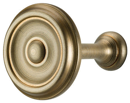 Renaissance Duet Wood Curtain Holdback, Byzantine Bronze