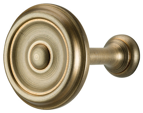 Renaissance Duet Wood Curtain Holdback, Byzantine Bronze