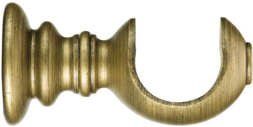 Renaissance Duet 50mm Wood Cup Bracket, Venetian Gold