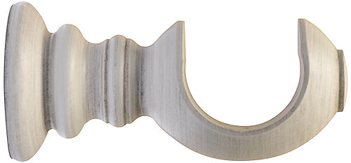 Renaissance Duet 50mm Wood Cup Bracket, Chateau Grey