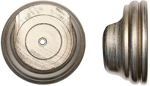 Renaissance Duet 50mm Wood Recess Bracket, Byzantine Bronze