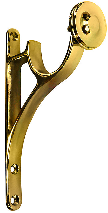 Renaissance Duet 50mm Metal End Bracket, Brass