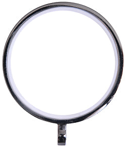 Renaissance Spectrum & Accents 50mm Curtain Pole Rings, Black Nickel