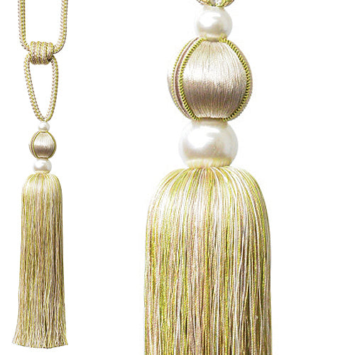 Jones Venice Rope Tieback, Pistachio