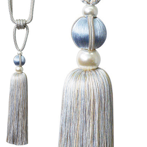 Jones Venice Rope Tieback, Powder