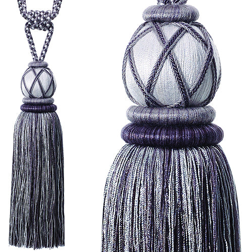 Hallis Highland Rope Tieback Charcoal