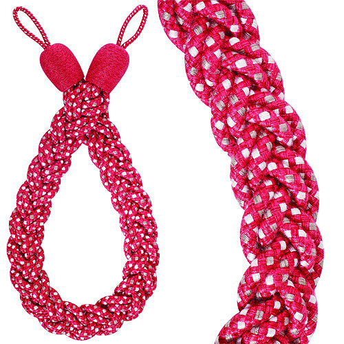 Hallis Highland Rope Tieback Embrace Ruby