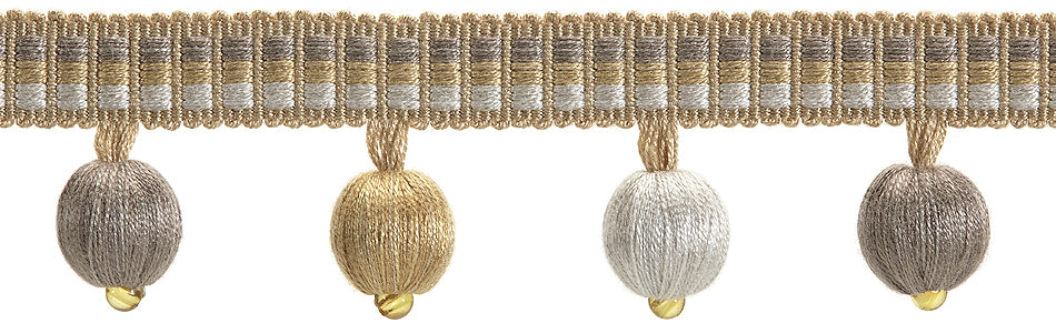 Hallis Highland Ball Tassel Trimming Gold
