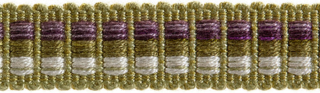 Hallis Highland Narrow Braid Trimming Bramble
