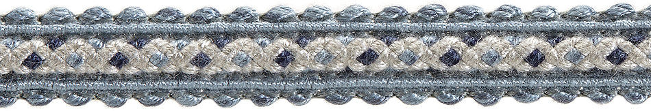 Hallis Highland Gimp Braid Trimming Bluebird