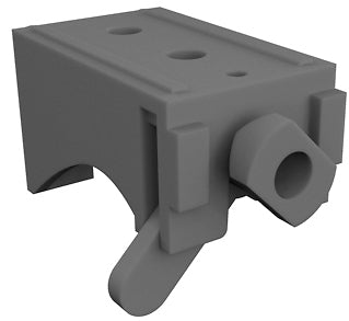 Renaissance 5cm Leverlock Wall/Ceiling Bracket, Grey