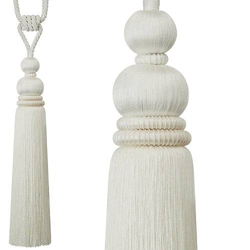 Hallis Athena Rope Tieback, Chalk