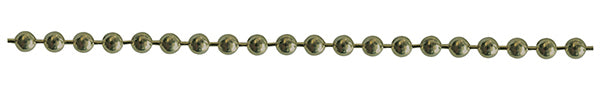 Jones Roman Blind Continuous Chain, Antique Brass