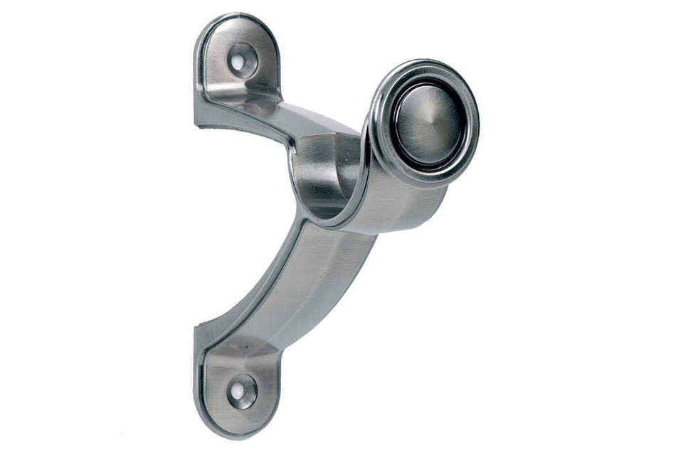 Galleria 35mm Pole End Support Bracket Brushed Silver