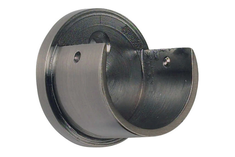 Galleria 35mm Pole Recess Bracket Brushed Silver