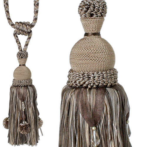 Jones Interlude Rope Tieback Beaded, Bruna