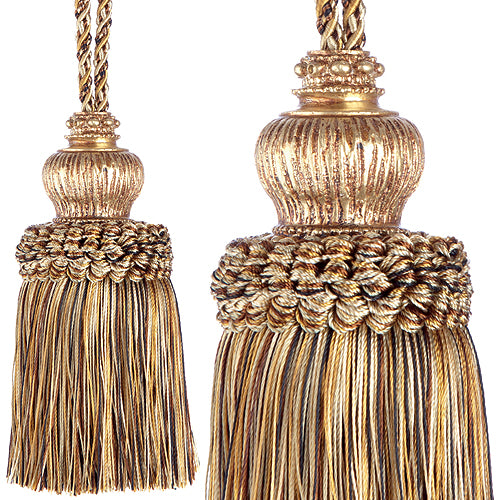 Jones Rope Key Tassel Florentine, Bronze