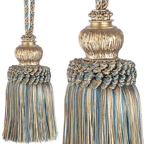 Jones Rope Key Tassel Florentine, Sky