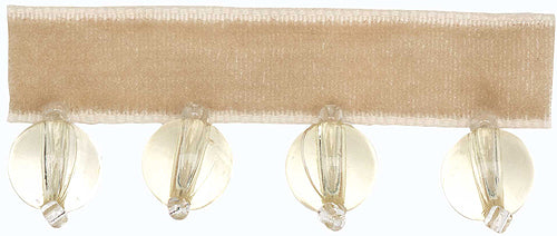 Hallis B`dazzle Trimming Small Beads Ivory