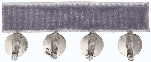 Hallis B`dazzle Trimming Small Beads Grey