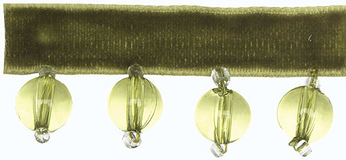 Hallis B`dazzle Trimming Small Beads Green