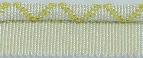Hallis Warwick Trimming Classic Flanged Cord Lime