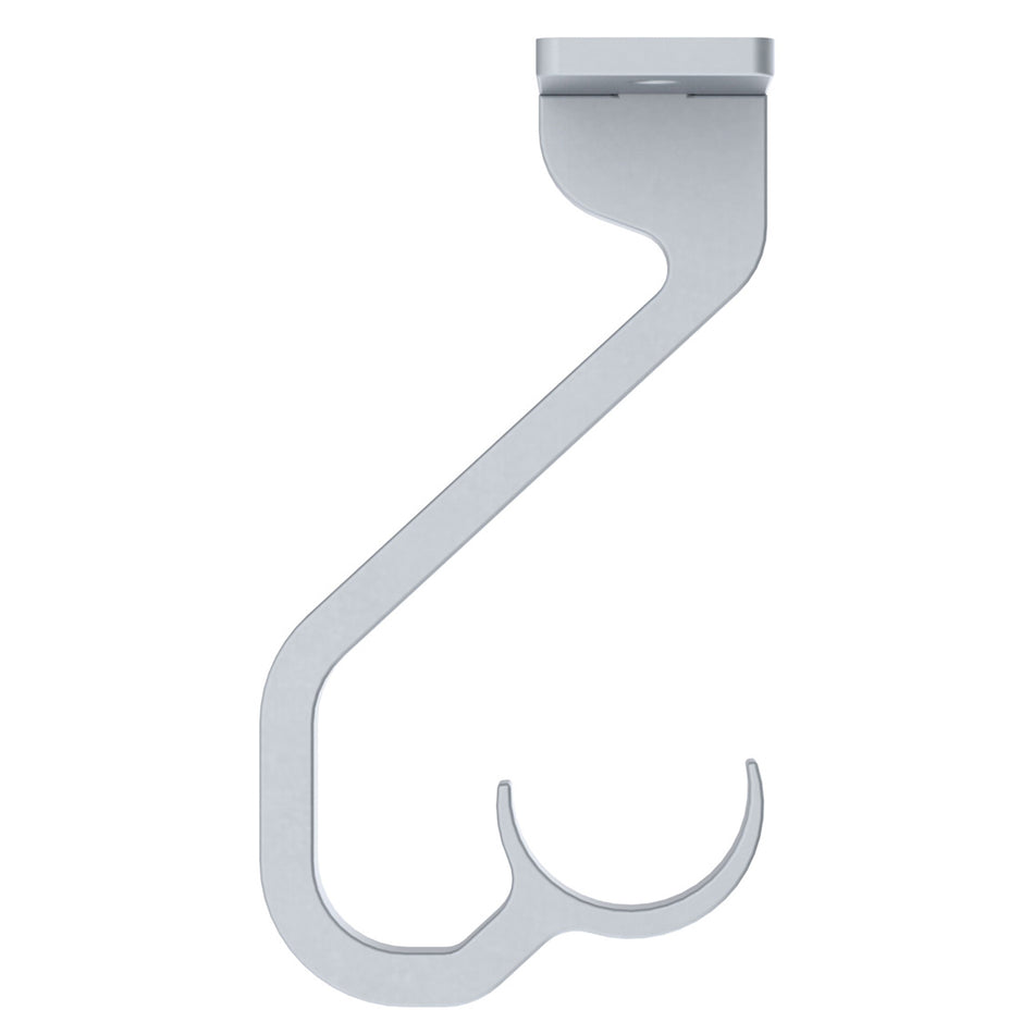 Arc 25mm Metal Ceiling Passing Bracket, Warm Grey