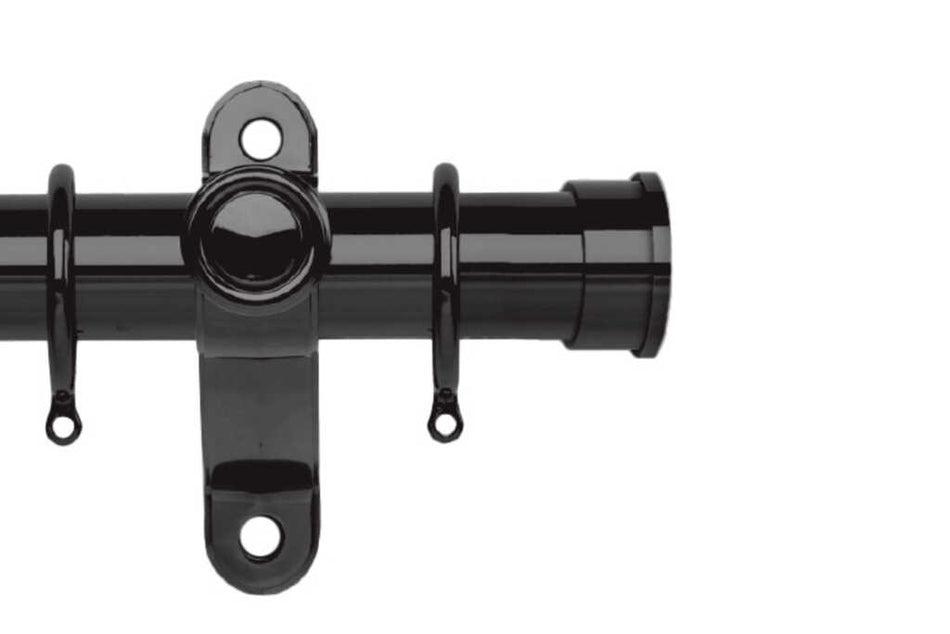 Galleria Metals 50mm Pole Black Nickel End Cap