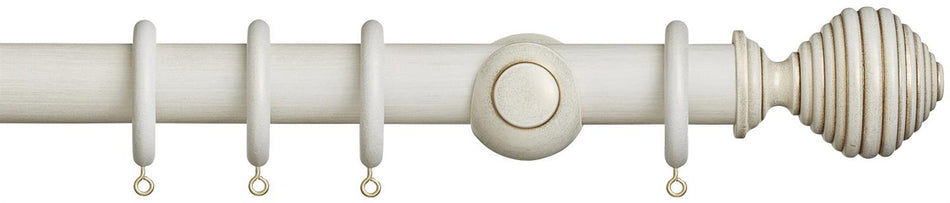 Museum 35mm & 45mm Cream Gold Pole Dune Finial