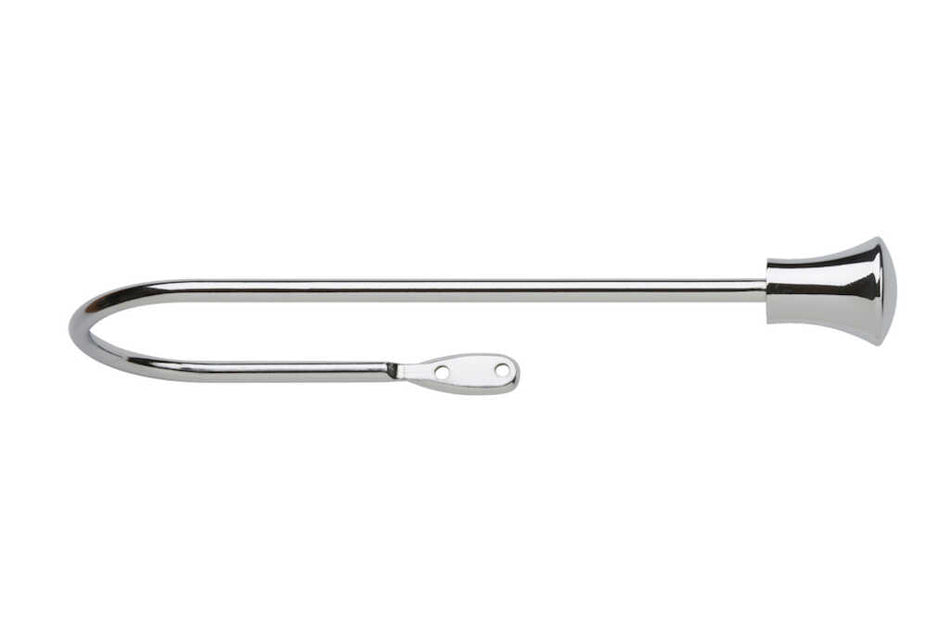 Neo Holdback, Large, Chrome, Trumpet