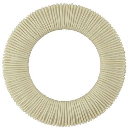 Hallis Strata Clip In Eyelet Rings, Linen