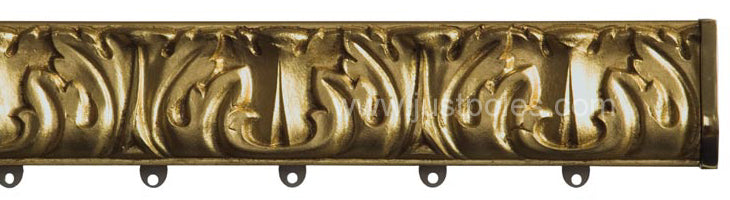 Byron & Byron 75mm Baroque Polmet Gilt Leaf Mecca