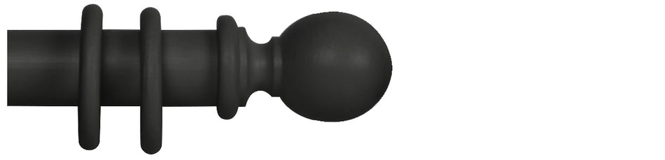 Cameron Fuller 50mm Pole Matt Black Ball