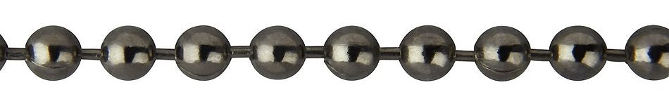 Hallis Endless Blind Metal Chain Loop, Black Nickel