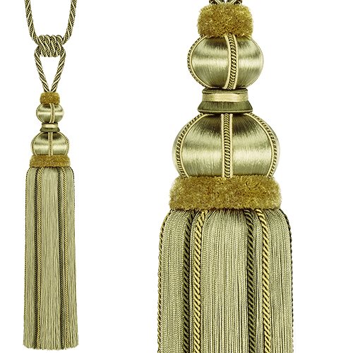 Hallis Antoinette Rope Tieback Olive