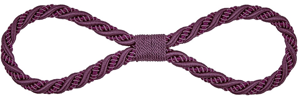 Hallis Antoinette Tieback Embrace Extender Mulberry