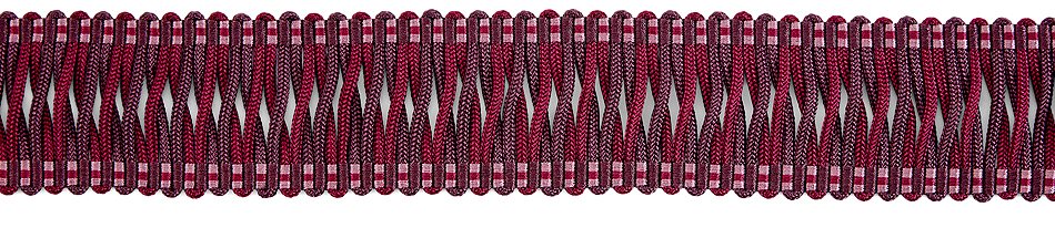 Hallis Antoinette Trellis Cord Braid Trimming Mulberry