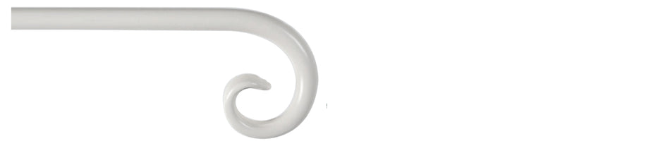 Cameron Fuller 19mm Metal Curtain Pole Oyster Curl