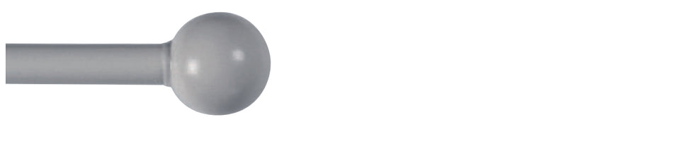 Cameron Fuller 19mm Metal Curtain Pole Slate Ball
