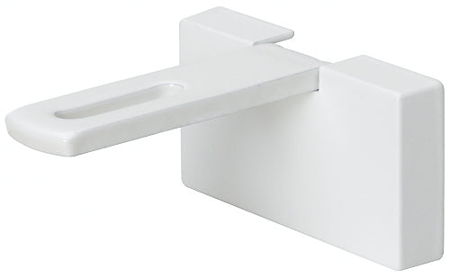 Silent Gliss 60/80/100mm Square Smart Fix Bracket White