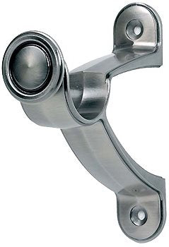 Galleria 50mm Pole End Support Bracket Brushed Silver