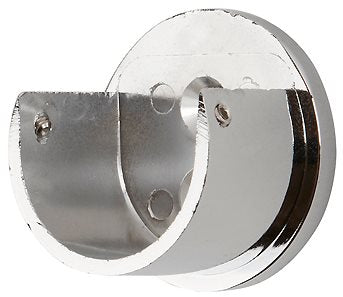 Galleria 50mm Curtain Pole Recess Bracket Chrome