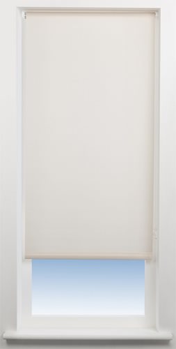 Universal Plain Roller Blind, Almond