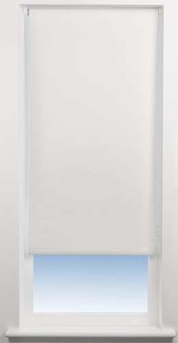 Universal Plain Roller Blind, Snow White