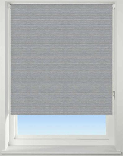 Universal Textured Roller Blind, Stripe Grey