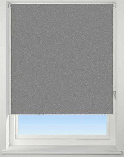 Universal Textured Roller Blind, Sparkle Grey