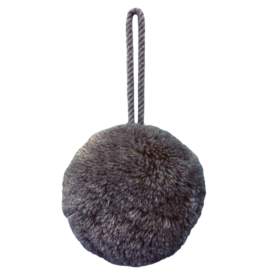 Jones Hygge Pom Pom Key Tassel, Silver