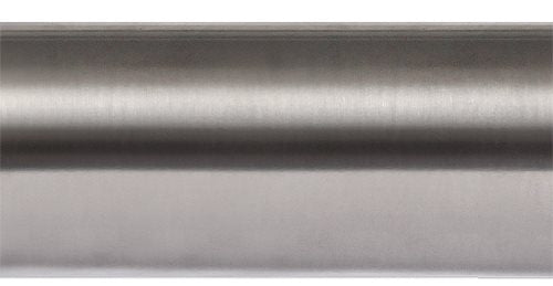 Renaissance Contemporary 35mm Metal Curtain Pole Only Brushed Nickel