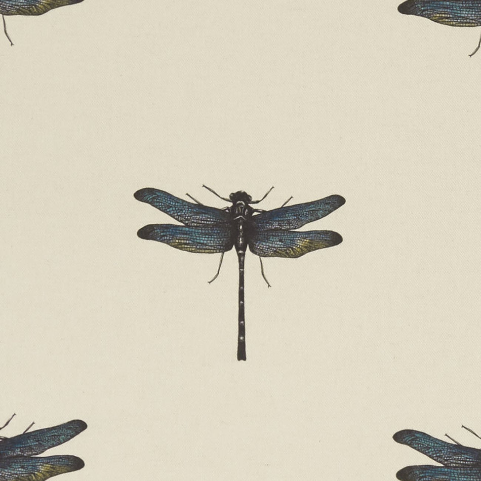 Clarke & Clarke Eden Azure Aqua Fabric